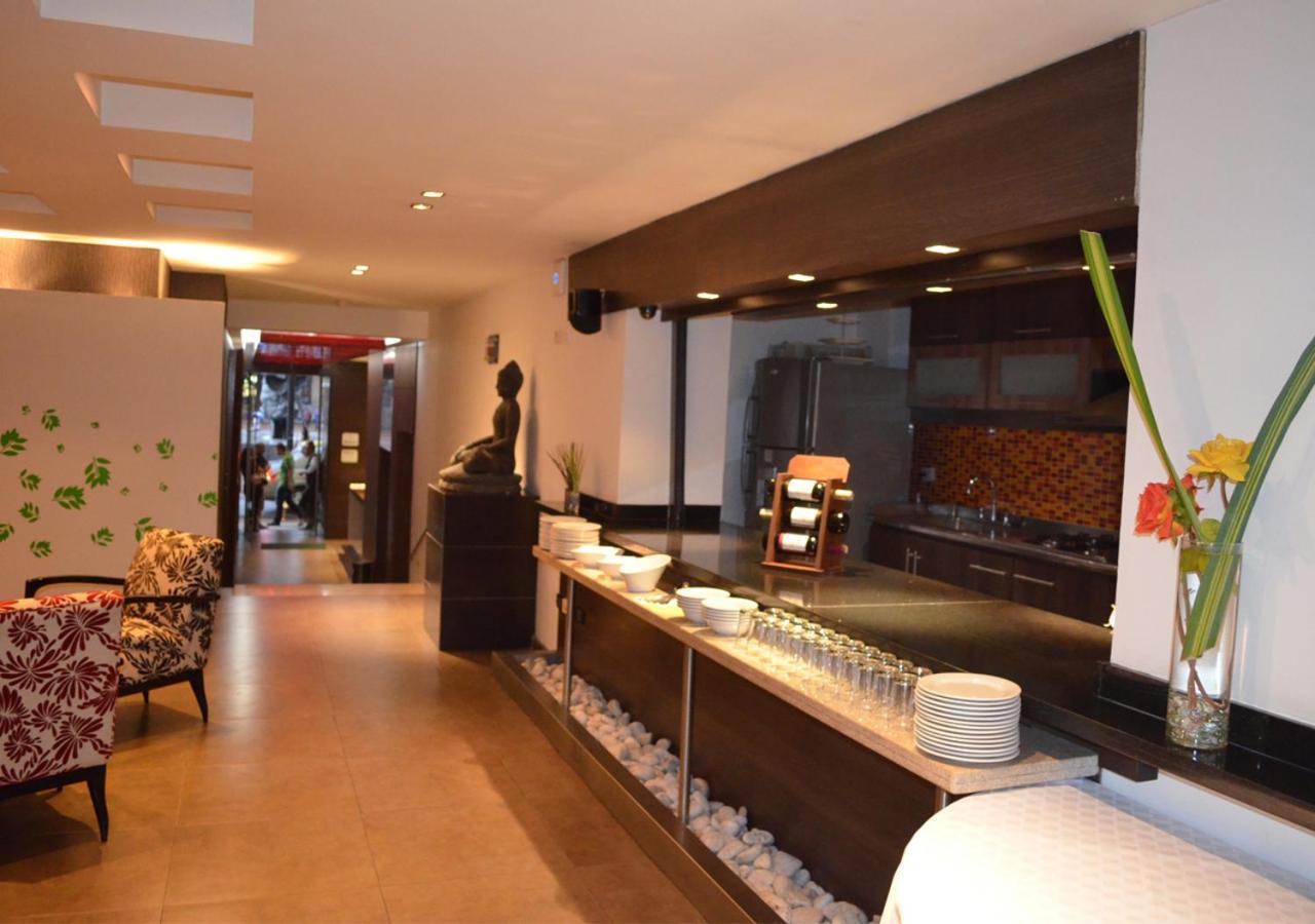 San Simon Hotel Pereira By Soratama Екстериор снимка The interior of the restaurant